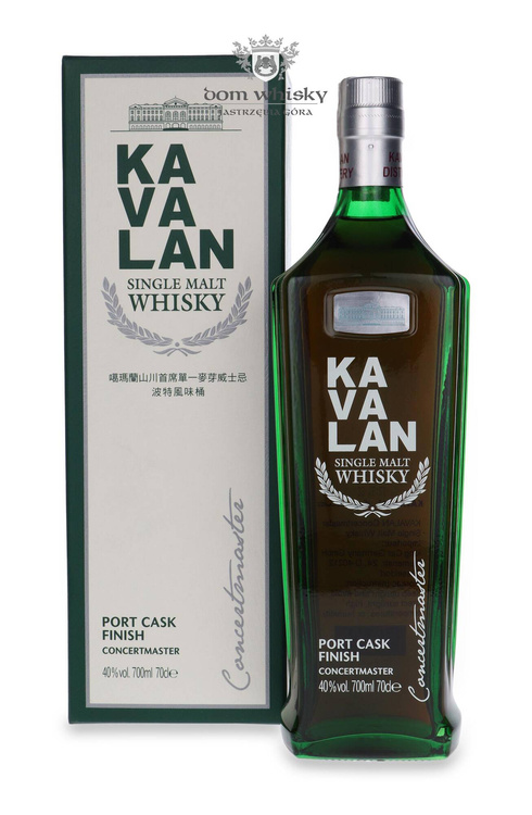 Kavalan Concertmaster Port Cask Finish / 40% / 0,7l