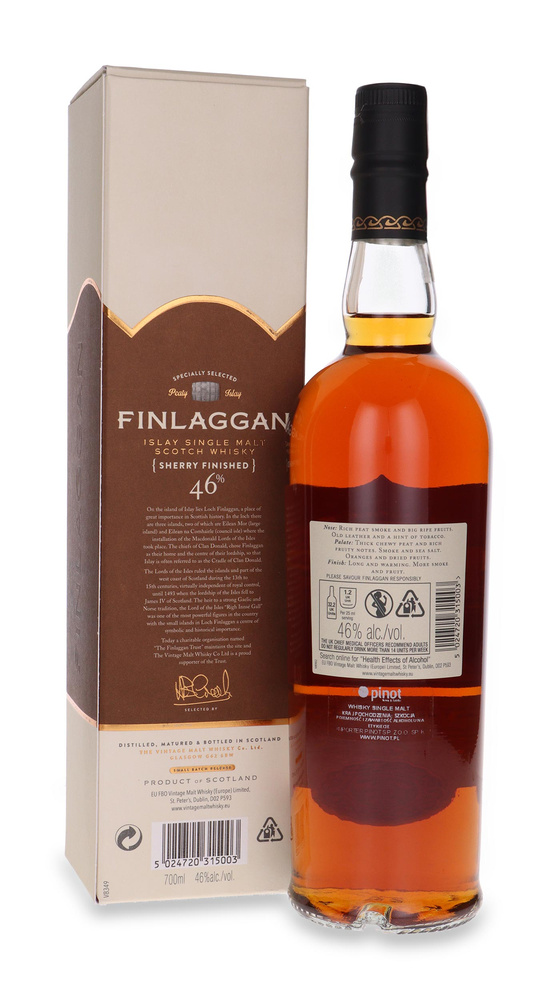 Finlaggan Sherry Finished / 46%/ 0,7l