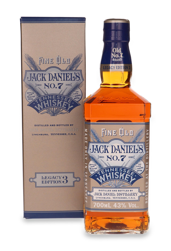 Jack Daniel's Legacy Edition 3 / bez opakowania / 43% / 0,7l