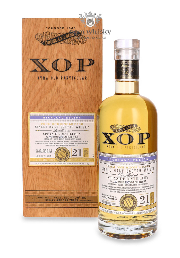 Speyside Distillery 21-year-old (D.1998, B.2019) Douglas Laing's XOP / 61.3% / 0.7l