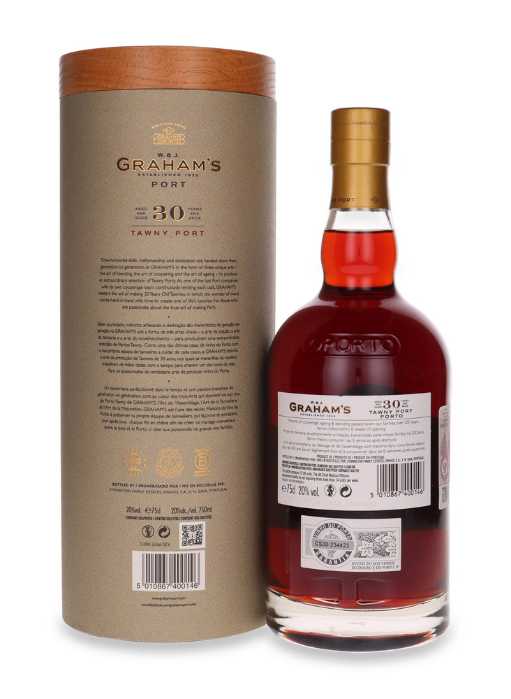 W. & J. Graham's Port Tawny Porto, 30-letni / 20% / 0,75l