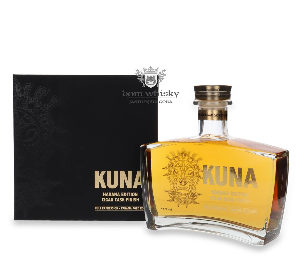 Rum Kuna Habana Edition Cigar Cask Finish Panama Aged Ron / 42% / 0,7l