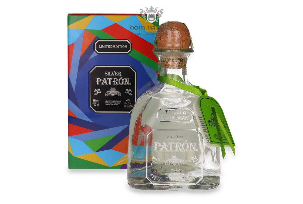 Patron Silver Mexican Heritage Tin Box / 40% / 0.7l