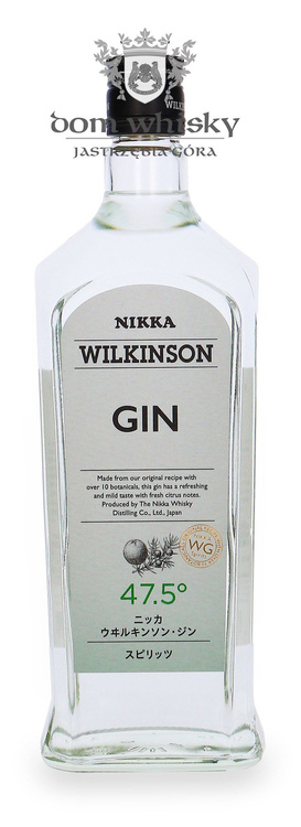 Nikka Wilkinson Gin / 47,5% / 0,7l