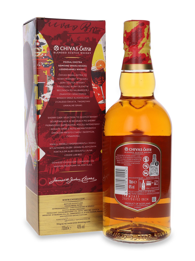 Chivas Regal Extra Sherry Cask Selection / 40% / 0,7l