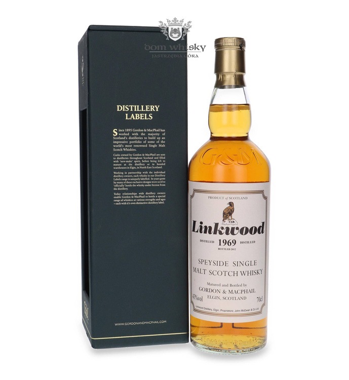 Linkwood 1969 (B.2012) Gordon & MacPhail / 43% / 0,7l