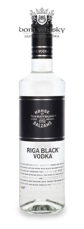 Wódka Riga Balsam Black Vodka / 40% / 0,5l