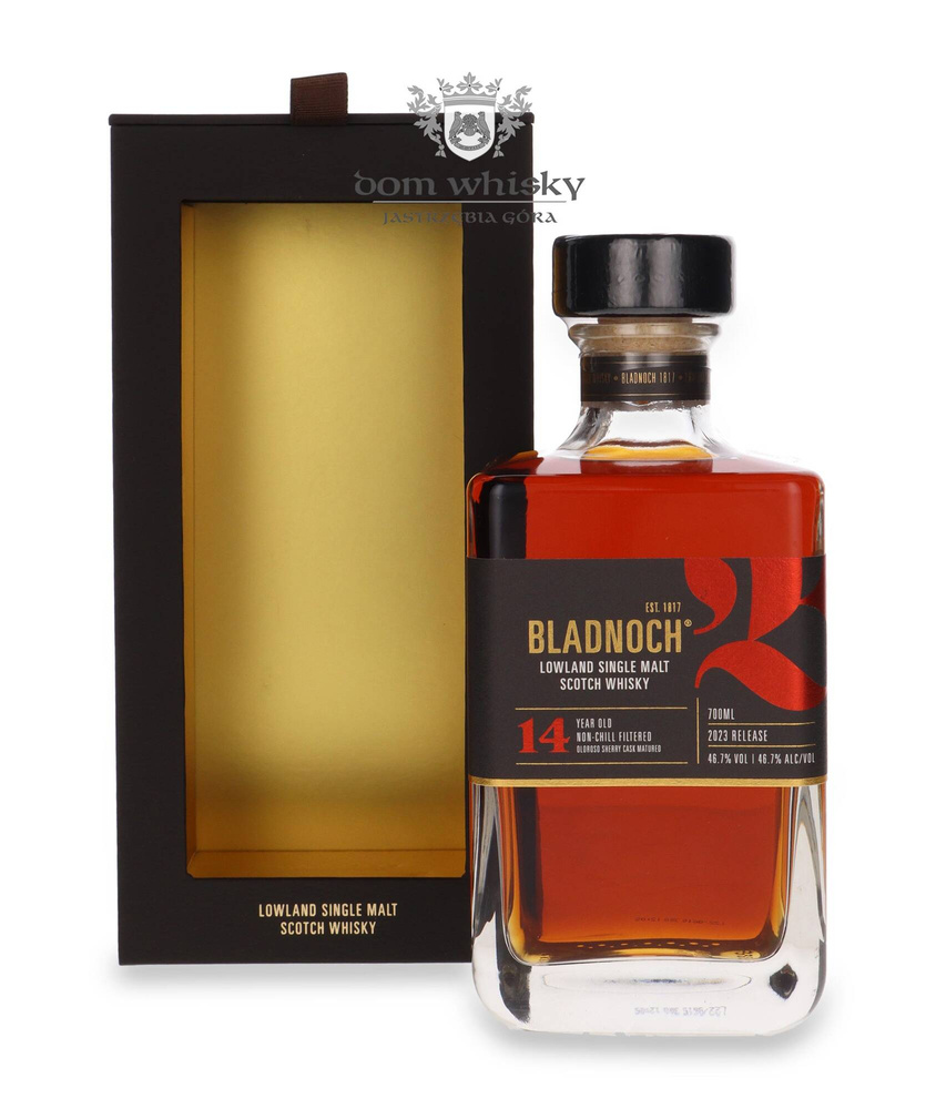 Bladnoch 14-letni Oloroso Sherry Cask (2023 Release) / 46,7%/ 0,7l