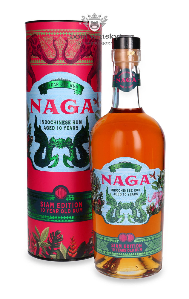 Naga 10-year-old Siam Edition Indonesian Rum / 40% / 0.7l