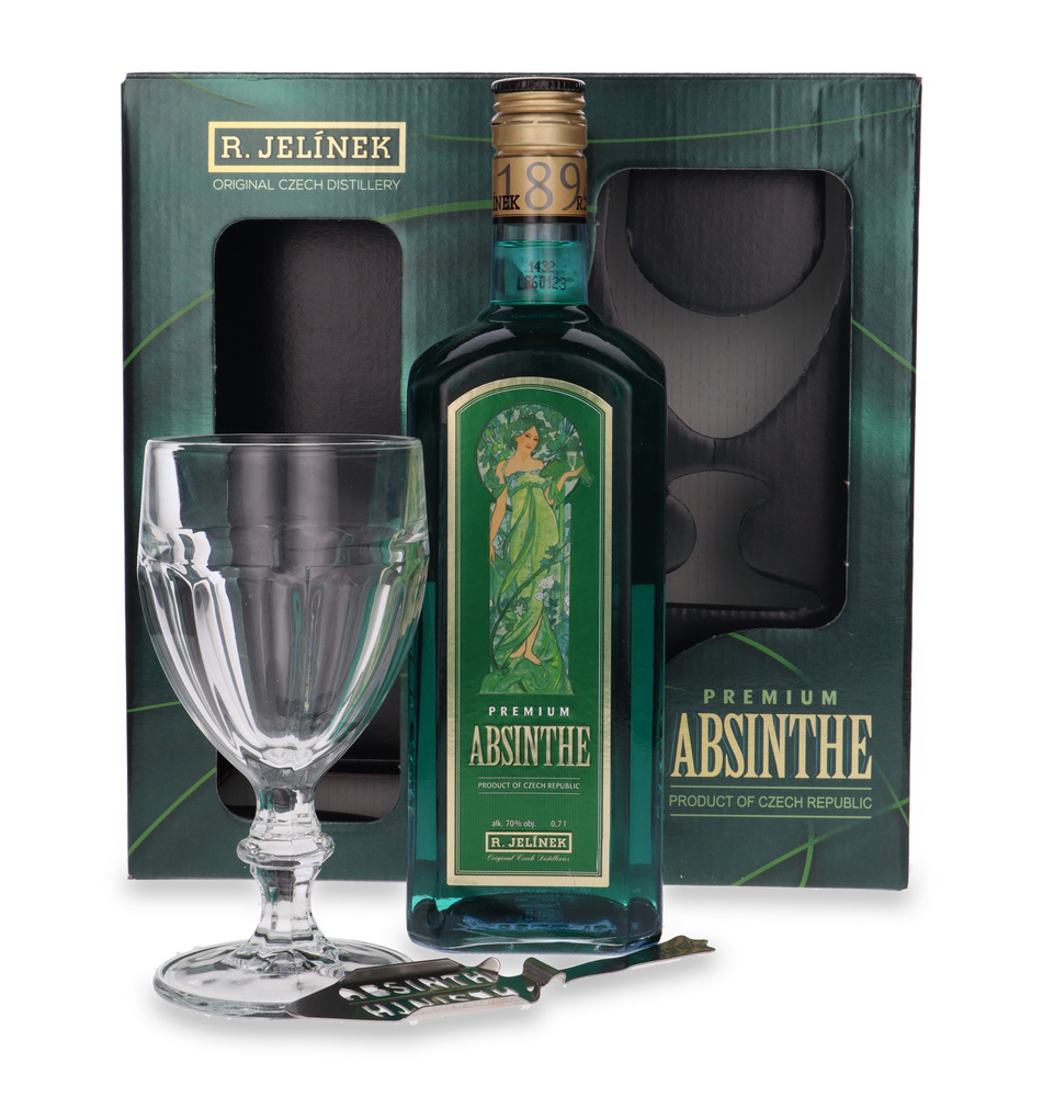 R.Jelinek Premium Absynth Gift Box / 70% / 0.7l