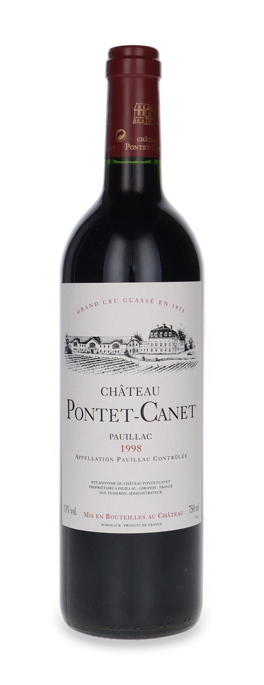 Chateau Pontet-Canet Pauillac 1998 Grand Cru Classe / 13% /0,75l