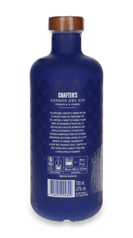 Crafter's London Dry Gin / 43% / 0,7l