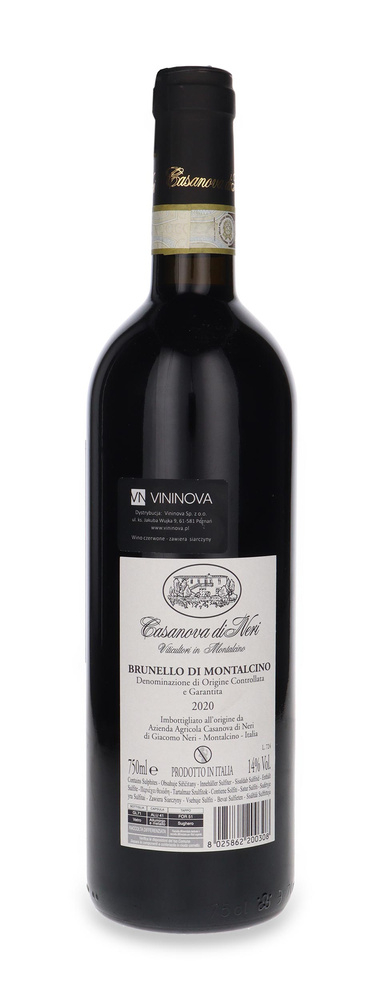 Casanova di Neri 2020 Brunello di Montalcino / 14% / 0,75l