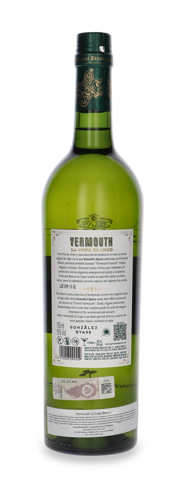 Gonzalez Byass Jerez Vermouth La Copa Blanco / 15% / 0,75l