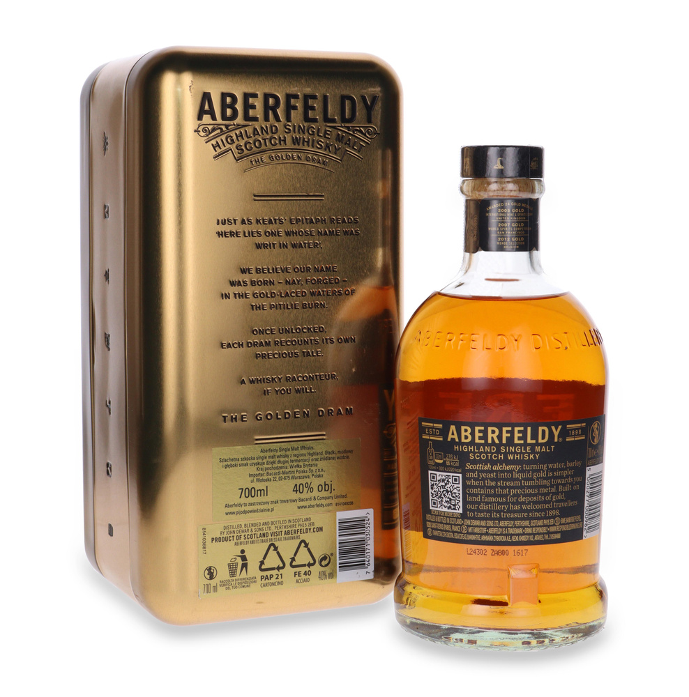 Aberfeldy 12-year-old The Golden Dram / 40% / 0.7l