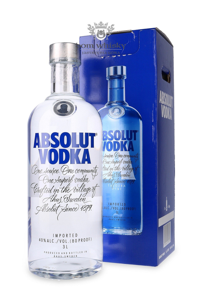 Absolut Blue Vodka / 40% / 3.0l