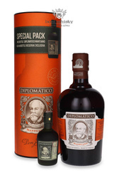Diplomatico Mantuano Ron Extra Anejo Giftpack mini / 40%/ 0,7l
