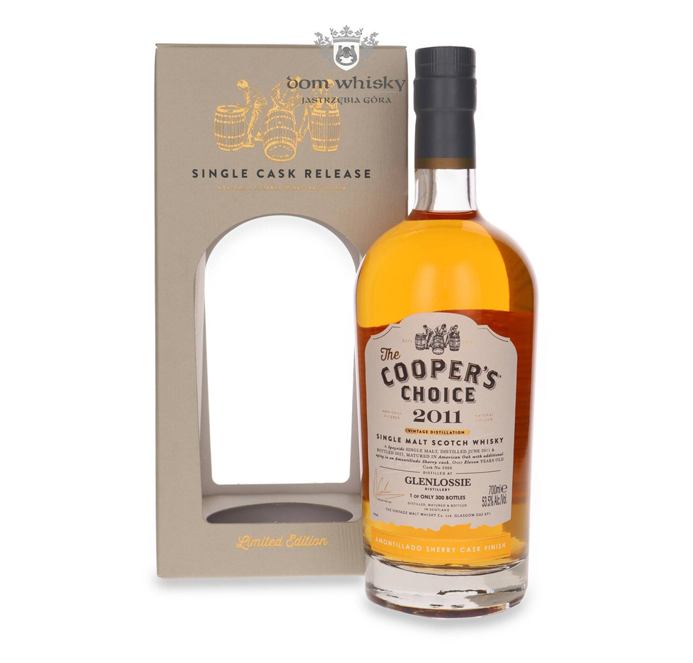 Glenlossie 11 year old (D.2011, B.2023) Sherry Cask Finish The Cooper's Choice / 53.5% / 0.7l