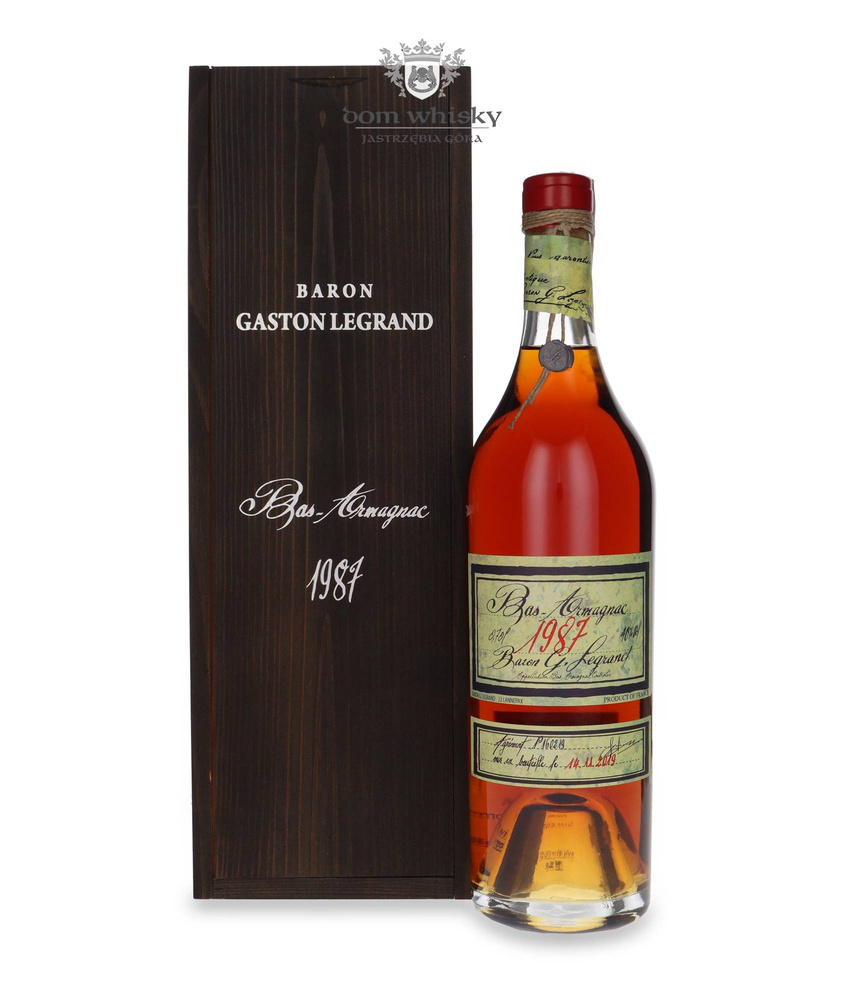 Armagnac Baron Gaston Legrand 1987 (Bottled 2023) / 40% / 0.7l