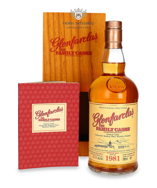 Glenfarclas The Family Casks 1981, Bottled 2018 / 43,2% / 0,7l