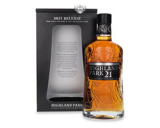 Highland Park 21 Year Old, 2023 Release /46%/ 0.7l + 4 washers as a gift!