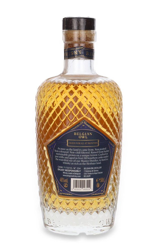 Belgian OWL 42-47 months Single Malt Purple Label (Belgium) / 46% / 0.5l