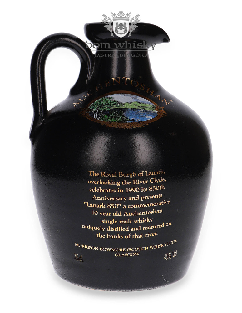 Auchentoshan 10-letni “Lanark 850” Ceramic Decanter / 40%/ 0,75l   	