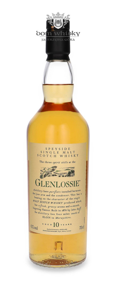 Glenlossie 10-letnia Flora & Fauna /bez opakowania/ 43% / 0,7l