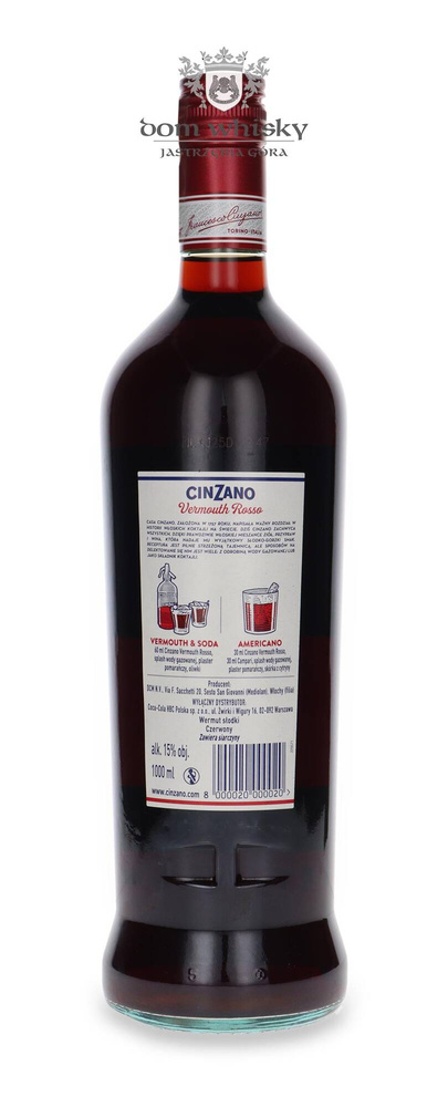 Cinzano Rosso Vermouth / 15% / 1,0l