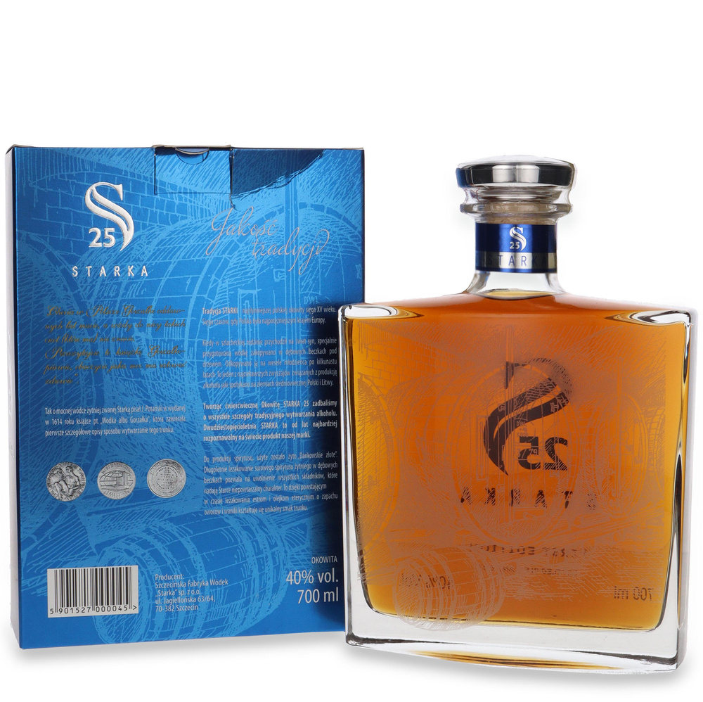 Wódka Starka First Edition 25-letnia / 40% / 0,7l