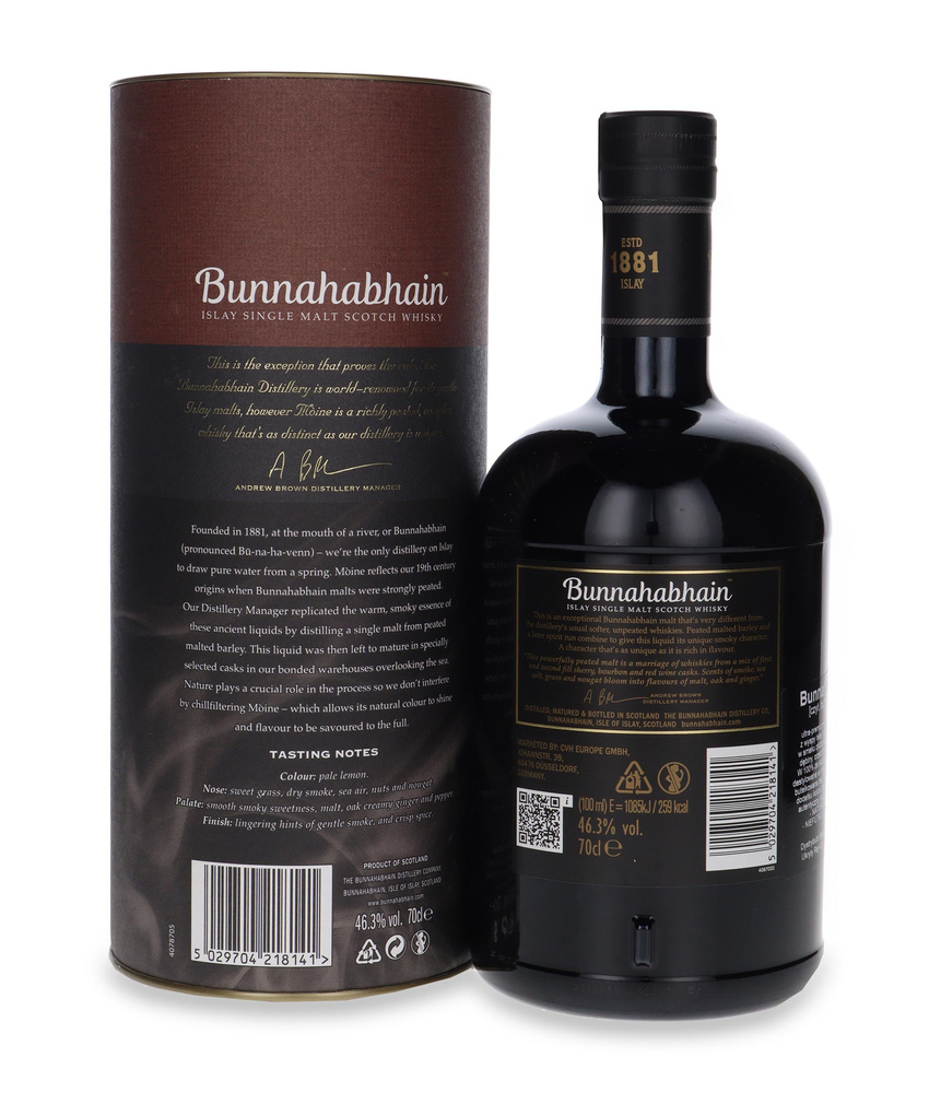 Bunnahabhain Moine / 46,3% / 0,7l