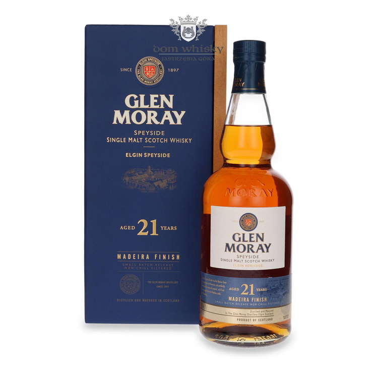 Glen Moray Elgin 21-letni Madeira Finish/ 46,8%/ 0,7l		