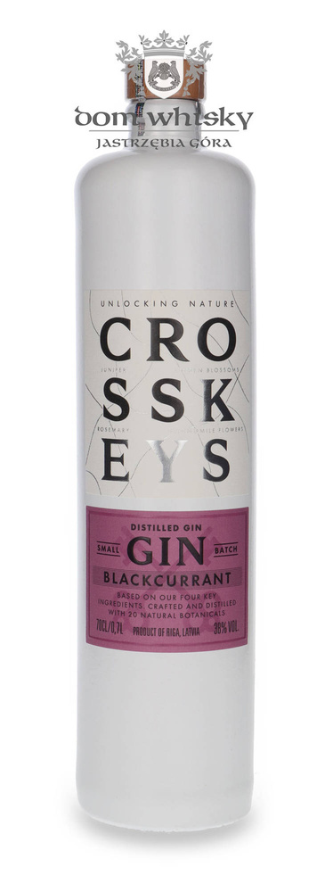 Cross Keys Black Currant Small Batch Gin / 38% / 0,7l