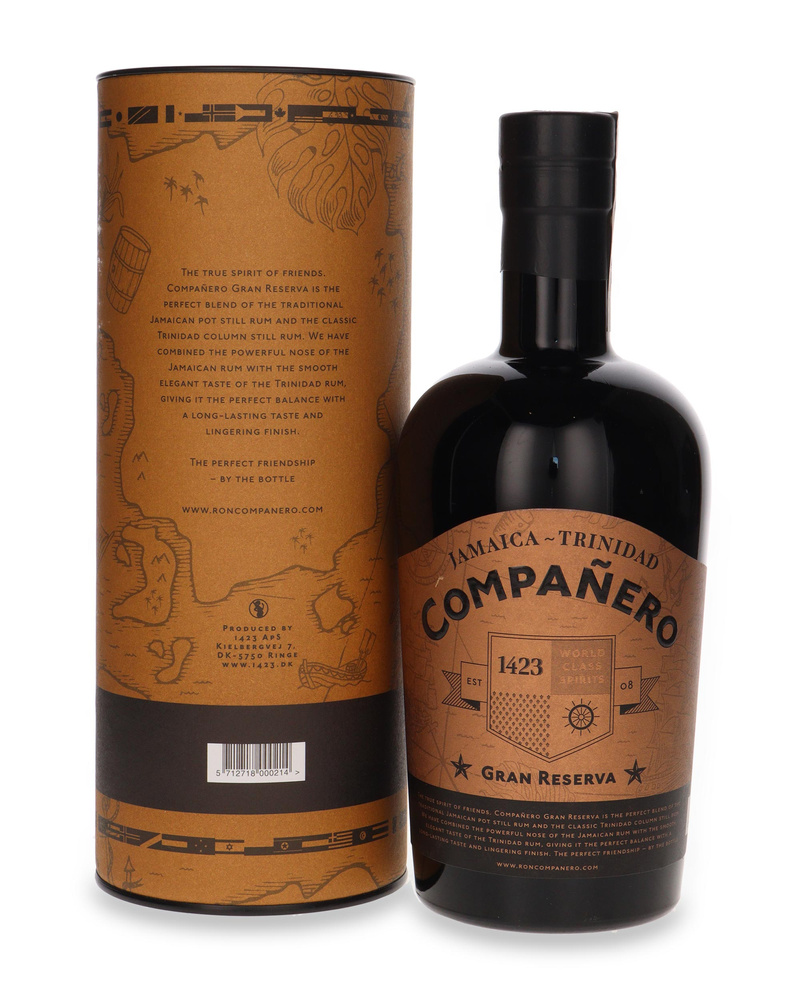 Companero Rum Gran Reserva Jamaica - Trinidad /Tuba / 40% / 0,7l