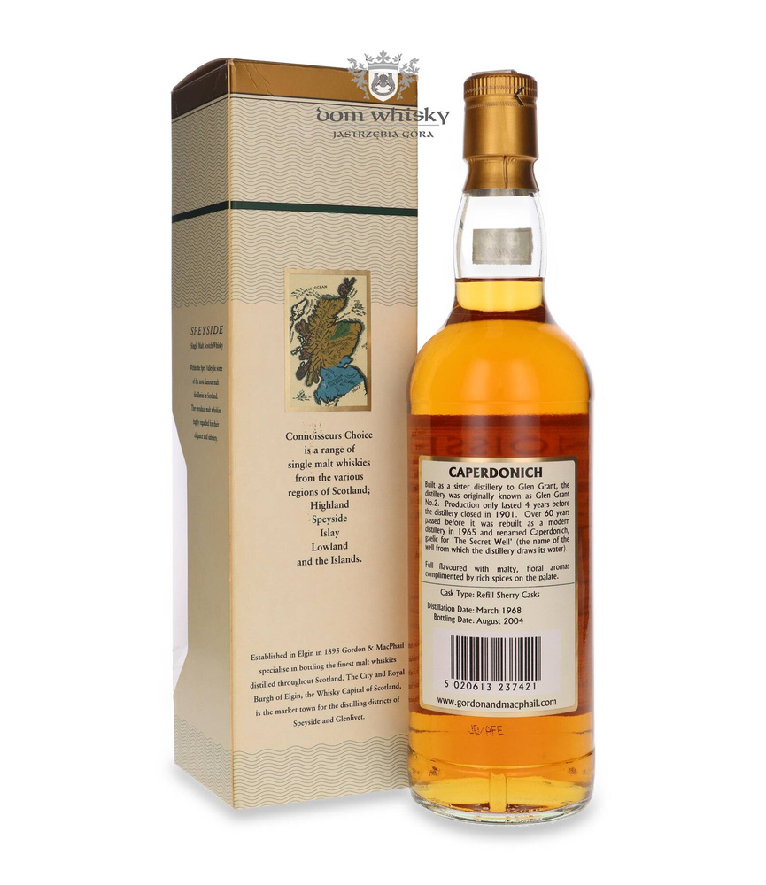 Caperdonich 1968 (B.2004)Connoisseurs Choice/46%/0,7l