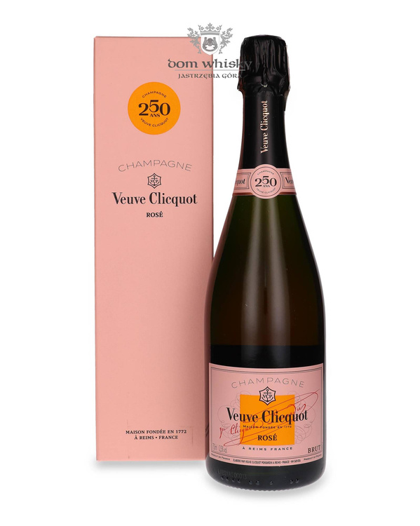 Szampan Veuve Clicquot Rosé 250th Anniversary Edition /karton/ 12% / 0,75l