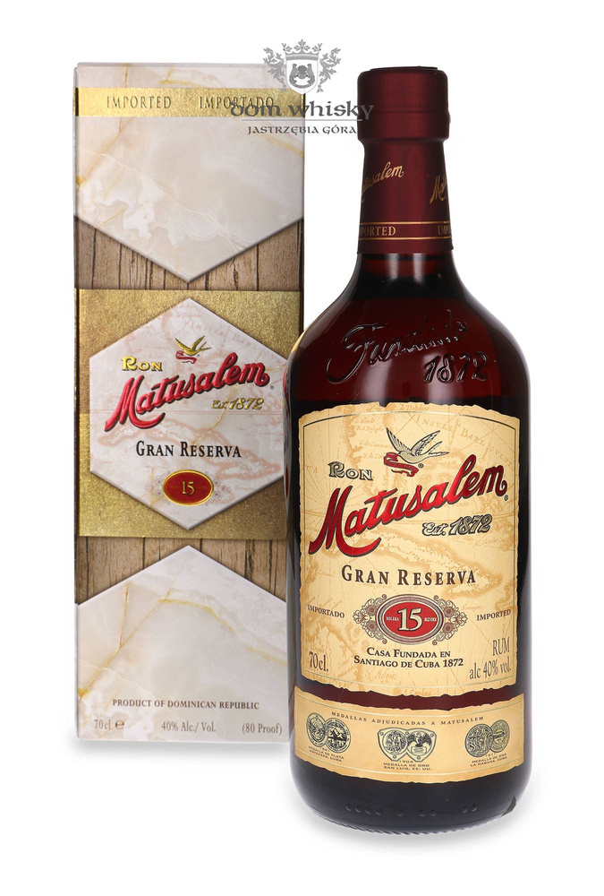 Ron Matusalem 15 (White box) / 40% / 0,7l