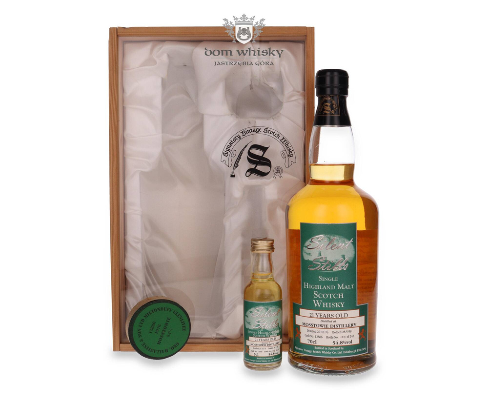 Moststowie 21-year-old (D.1976, B.1998) Silent Stills, Signatory Vintage / 54.8%/ 0.7l