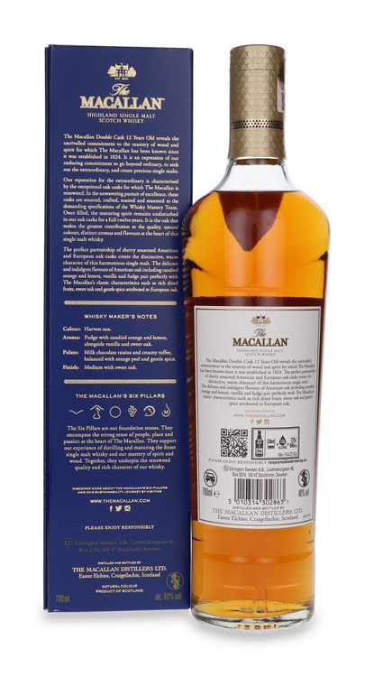 Macallan 12-letni Double Cask/ 40%/ 0,7l