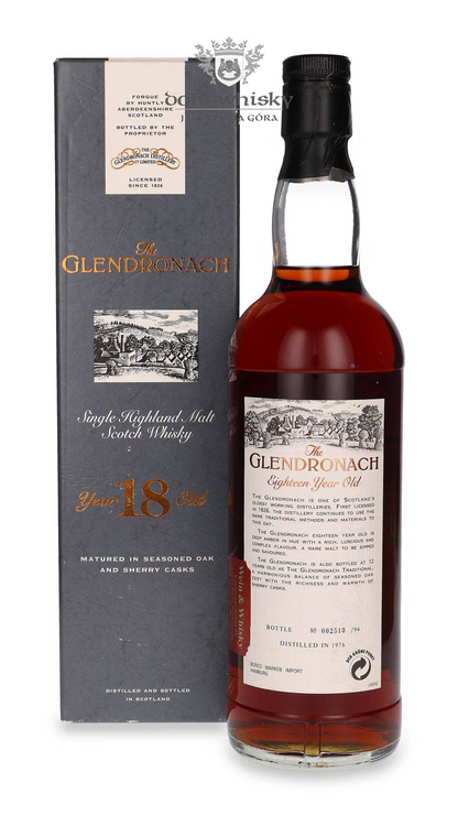 GlenDronach 18-letni (D.1976, B.1994) Sherry Cask / 43% / 0,7l