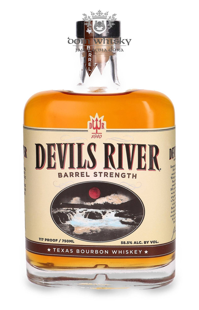 Devils River Barrel Strength Texas Bourbon Whiskey /58.5%/ 0.75l