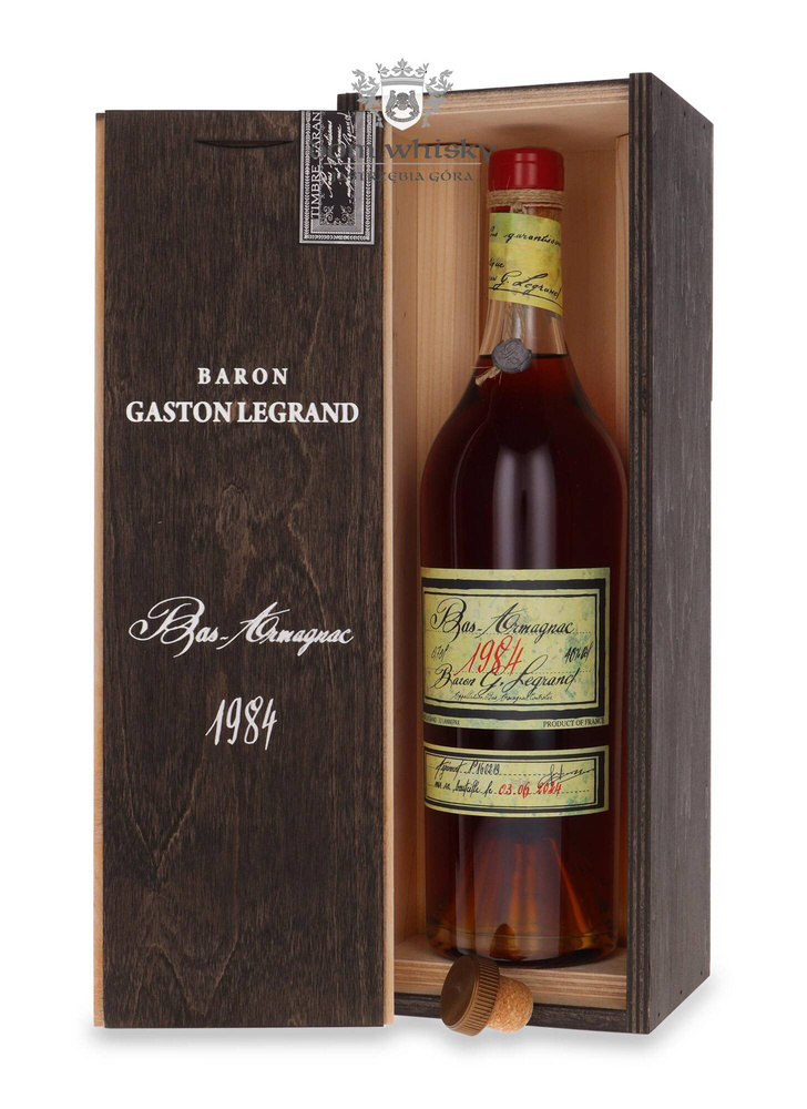 Armagnac Baron Gaston Legrand 1984 (Bottled 2024)/ 40% / 0.7l