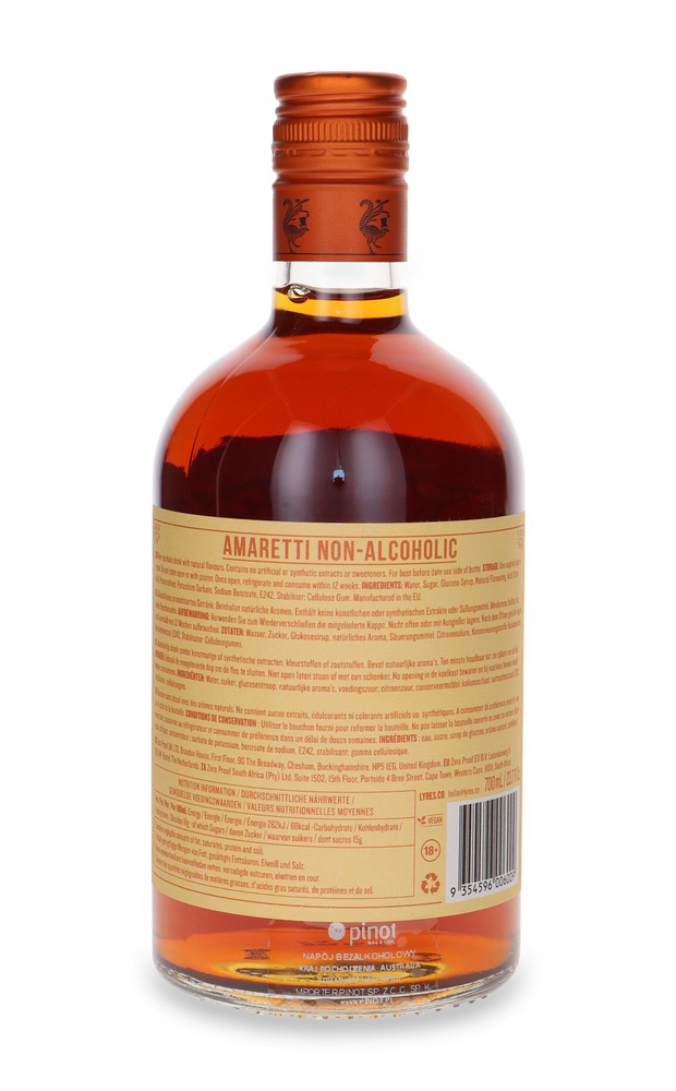 Lyre's Amaretti Non-Alcoholic Spirit / 0.0% / 0.7l