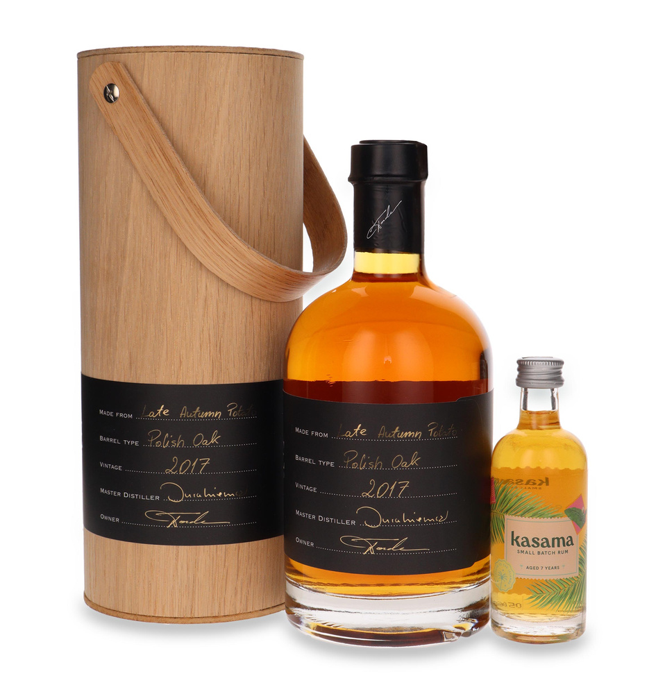 Chopin Vintage Late Autumn Potato 2017 Vodka + Kasama Rum Mini Bottle / 45.3% / 0.5 L
