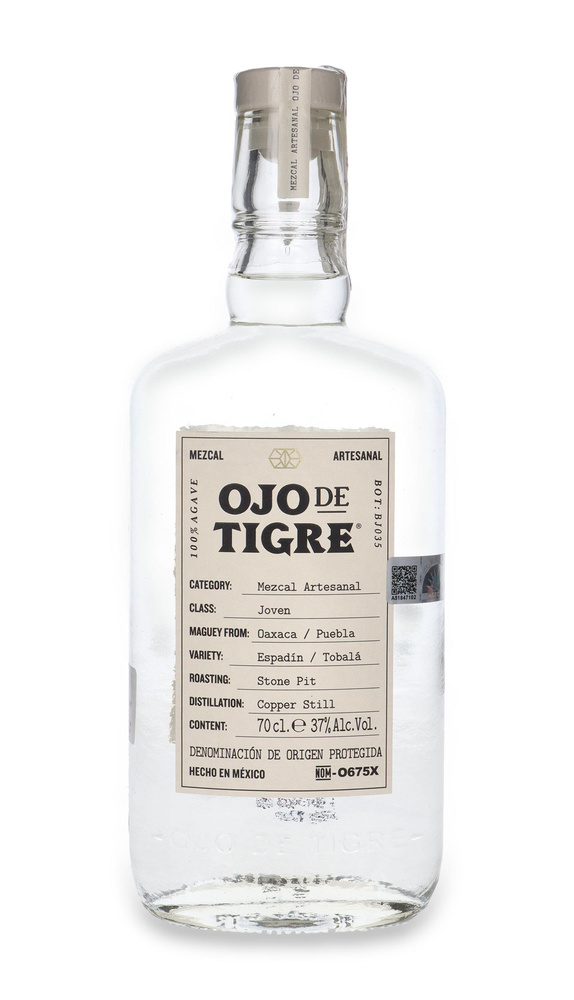 Mezcal Artesanal Ojo De Tigre / 37% / 0,7l