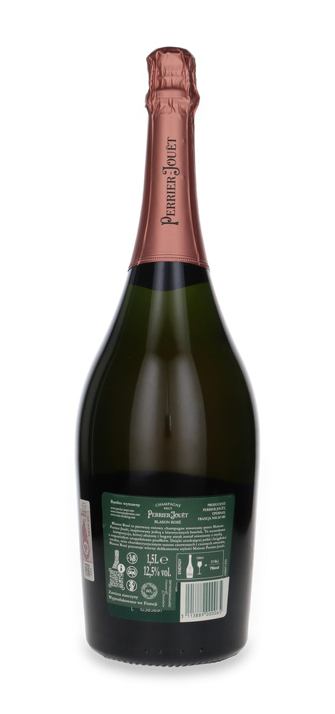 Szampan Perrier-Jouet Blason Rose / 12,5% / 1,5l