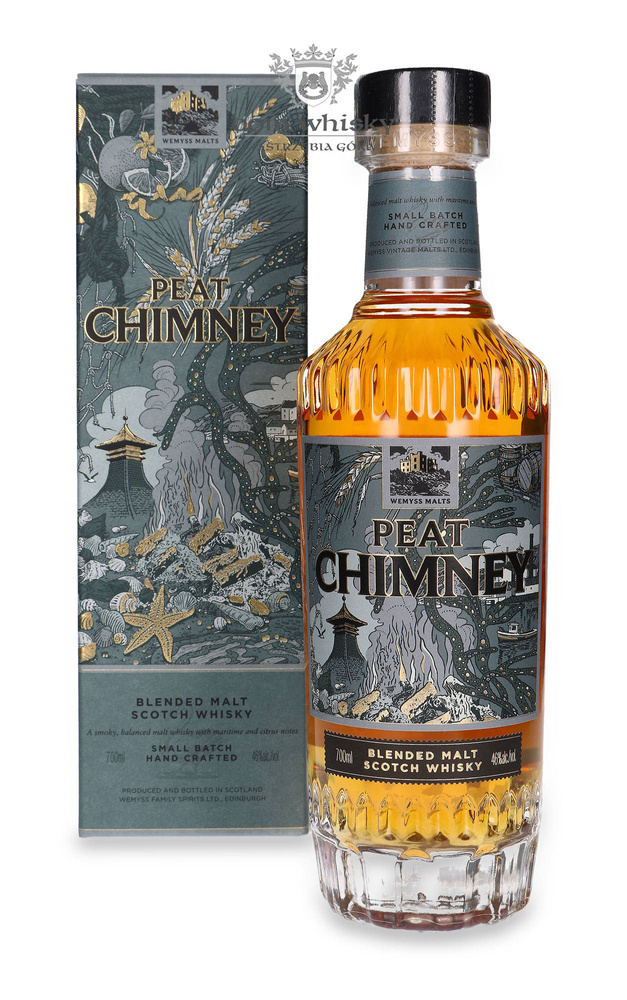 Wemyss Peat Chimney Small Batch Blended Malt / 46%/ 0,7l