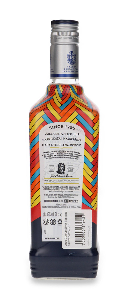 Jose Cuervo Silver Especial Sleeve / 35% / 0,7l