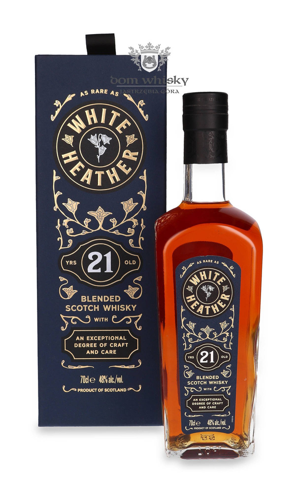 White Heather 21-year-old Blended Scotch Whiskey (Glenallachie) / 48% / 0.7l