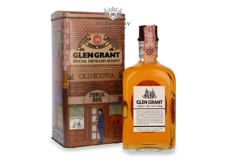 Glen Grant 10-letni Pure Malt (Decorative Tin Box) / 43% / 0,75l